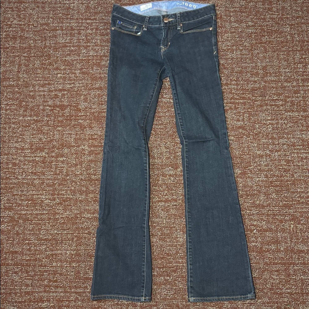GAP sexy boot dark wash bootcut jeans low rise jeans Women’s 2R/25